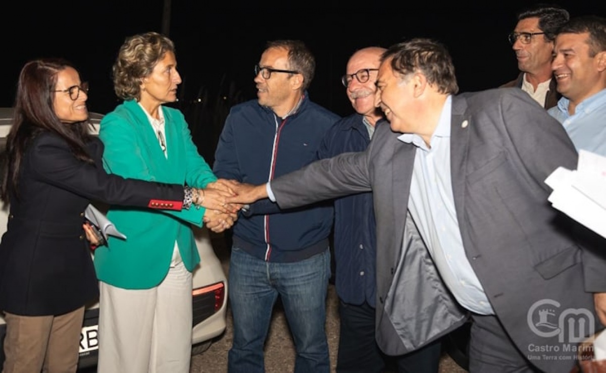 Ministra Da Coesão Territorial Visitou Obras Da Ciclovia Que Liga Castro Marim à Praia Verde 9407