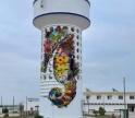 Obras de Bordalo II em Faro alertam para preservação de cavalos-marinhos da Ria Formosa