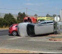 Colisão entre dois automóveis na EN125 provocou um ferido grave e outro ligeiro