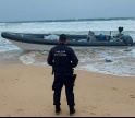 Embarcação suspeita de narcotráfico apreendida na praia de Faro