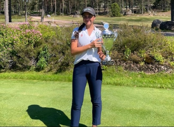 Golfista algarvia Amélia Gabin vence nos campeonatos internacionais juniores da Finlândia