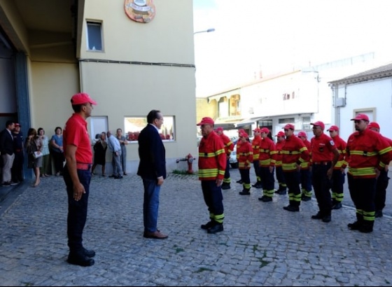 Município de São Brás de Alportel agradeceu aos bombeiros o "empenho e esforço" no combate aos fogos