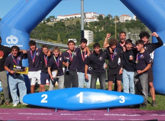 Equipa do Kayak Polo do Clube Naval de Portimão é bicampeã nacional