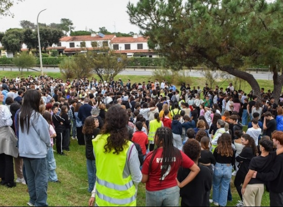 Serviço Municipal de Proteção Civil de Loulé testou evacuação de escola em caso de tsunami 