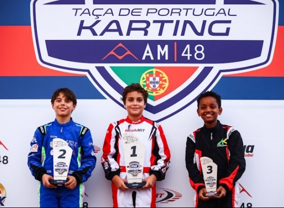 Algarvio José Pedro Pinto conquista Taça de Portugal de Karting 