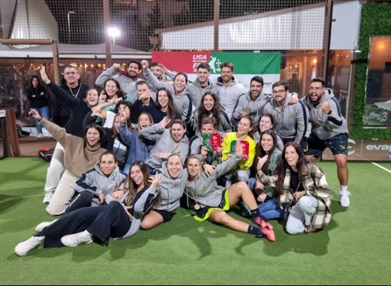 Padel Clube de Vila Real de Santo António conquista duas vitórias na fase final da Liga de Clubes