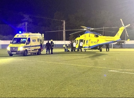 Motociclista despista-se em Monte Gordo e fica em estado grave