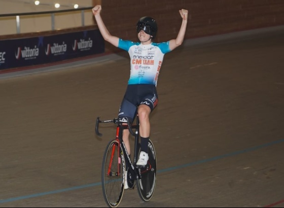 João Matias e Daniela Campos campeões nacionais de omnium