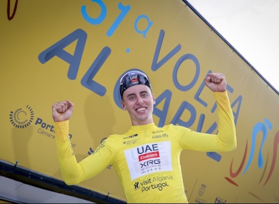 Volta ao Algarve: Jan Christen vence segunda etapa e lidera, João Almeida segundo