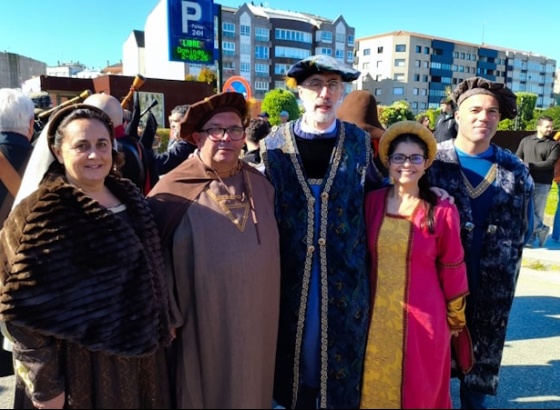 Vila do Bispo participou na Festa da Arribada em Baiona