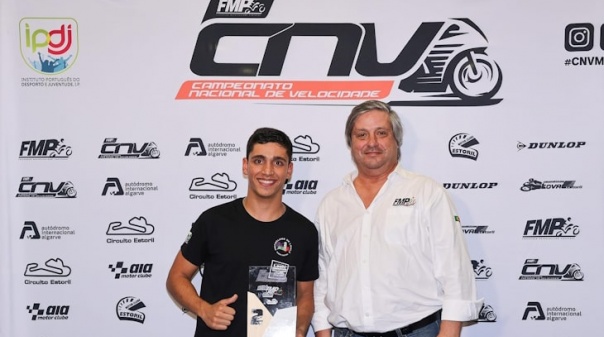 Martim Jesus do Team Motoclube Loulé Concelho sagra-se vice-campeão nacional Supersport 300