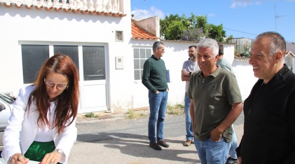 Município de Castro Marim arranca com obra de pavimentação no Cabeço da Junqueira