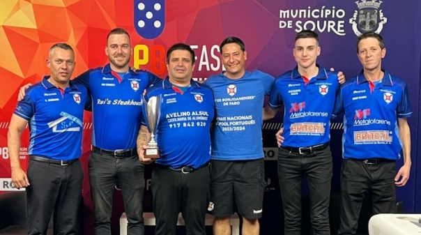 “Os Bonjoanenses” conquistaram a Taça de Portugal de Pool Português