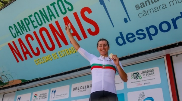 Ciclista Daniela Campos junta o título nacional de fundo ao de contrarrelógio