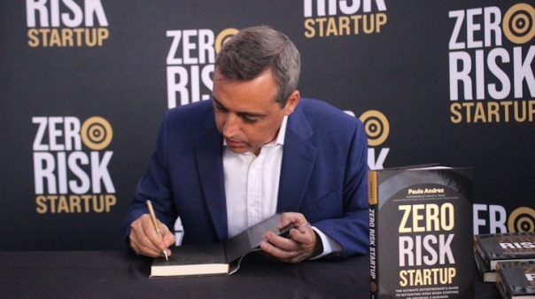 Livro "Zero Risk Startup" do algarvio Paulo Andrez lançado no próximo dia 3 de julho