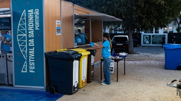 EMARP reencaminhou 5,6 toneladas de resíduos para valorização durante Festival da Sardinha 