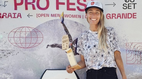 Joana Schenker em 5ºlugar na etapa do mundial em Sintra