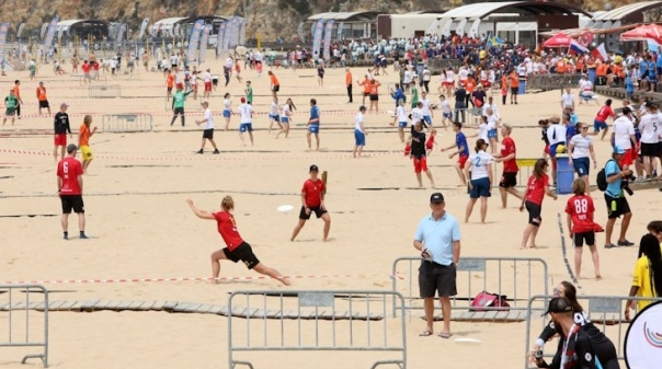 Portimão é este mês capital mundial do ultimate de praia