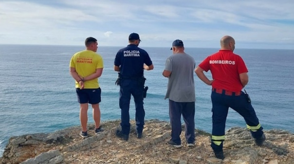 Interrompidas buscas pelo pescador que desapareceu em Aljezur