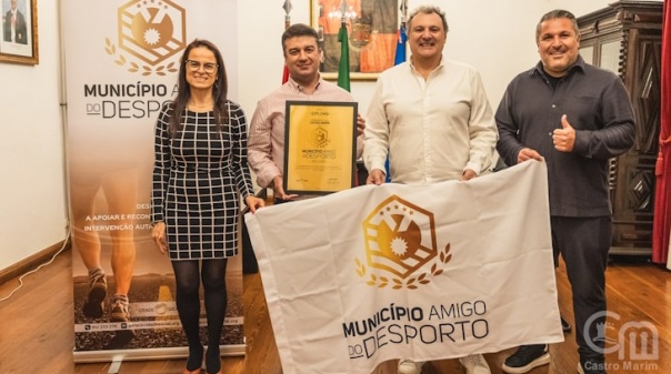 Município de Castro Marim galardoado como "Amigo do Desporto"