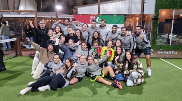 Padel Clube de Vila Real de Santo António conquista duas vitórias na fase final da Liga de Clubes