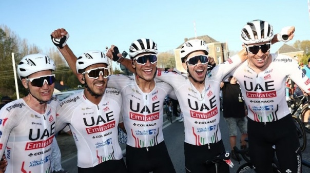 UAE Emirates vai estar na 51.ª Volta ao Algarve em bicicleta