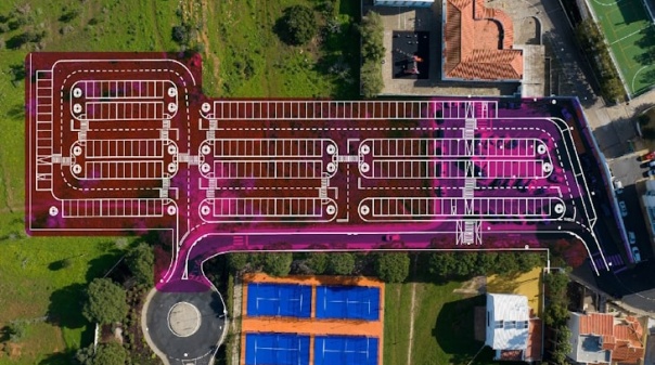 Município de Lagoa compra terrenos junto a escola para construir parque de estacionamento