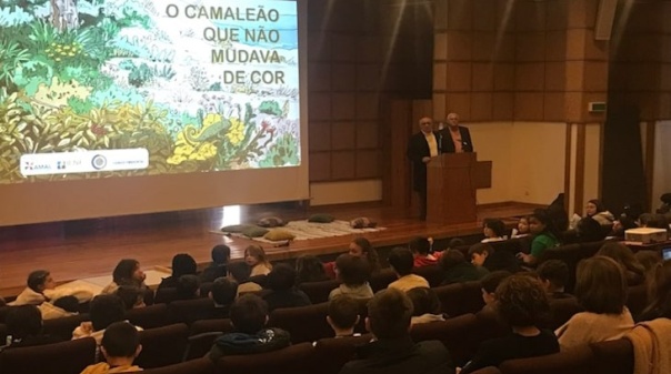 AMAL e ICNF lançaram caderno pedagógico "O Camaleão Que Não Mudava de Cor"