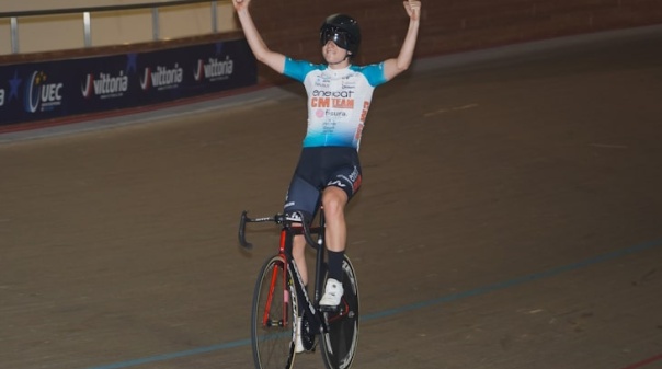 João Matias e Daniela Campos campeões nacionais de omnium