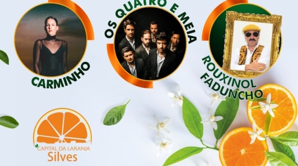 Carminho, Os Quatro e Meia e Rouxinol Faduncho na Mostra Silves Capital da Laranja