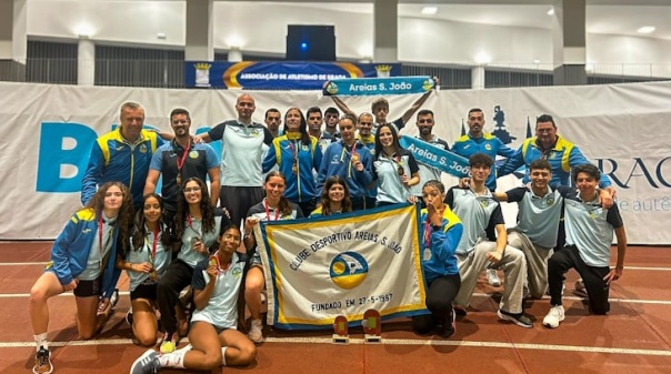 Atletismo: CD Areias S. João sobe à 2ª divisão 