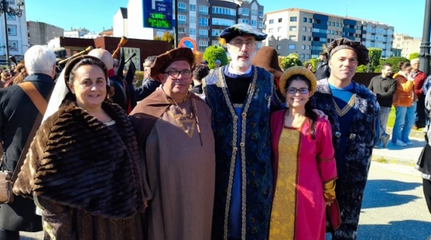 Vila do Bispo participou na Festa da Arribada em Baiona