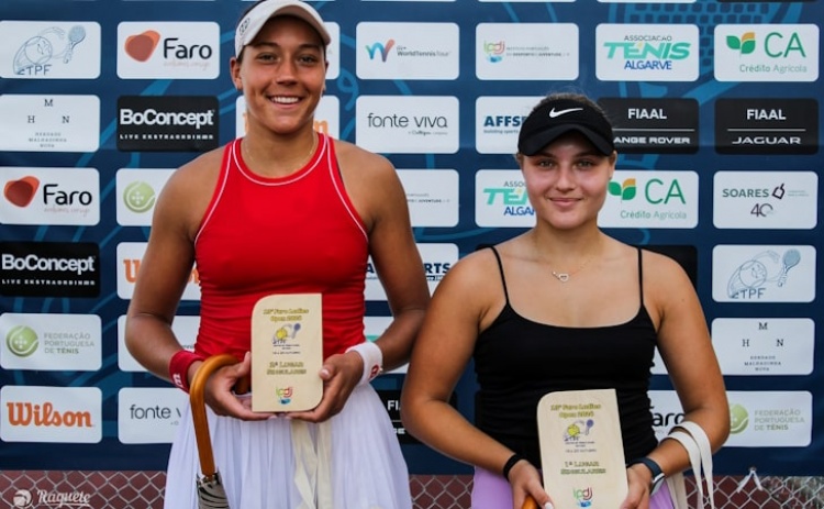 Monika Stankiewicz nega festa a Matilde Jorge e sagra-se campeã do Faro Ladies Open aos 17 anos